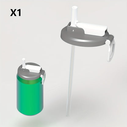 Zingg Lid - Reusable Can Lid With Built-In Straw